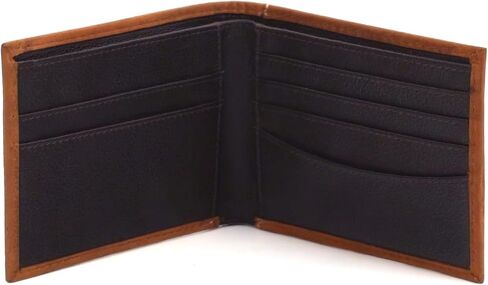 ARIAT BIFOLD WALLET AMERICAN FLAG EMBROIDERED AGED BARK in Saudi Arabia