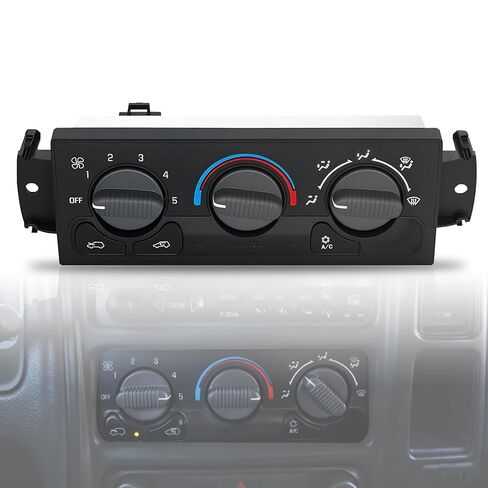 A/C Heater Climate Control Module Panel Compatible with Chevrolet Silverado Suburban Avalanche Tahoe Replace# 599-266 in Saudi Arabia