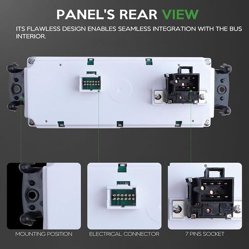A/C Heater Climate Control Module Panel Compatible with Chevrolet Silverado Suburban Avalanche Tahoe Replace# 599-266 in Saudi Arabia