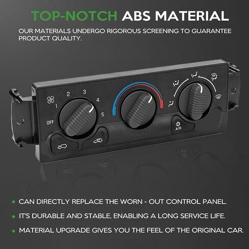 A/C Heater Climate Control Module Panel Compatible with Chevrolet Silverado Suburban Avalanche Tahoe Replace# 599-266 in Saudi Arabia