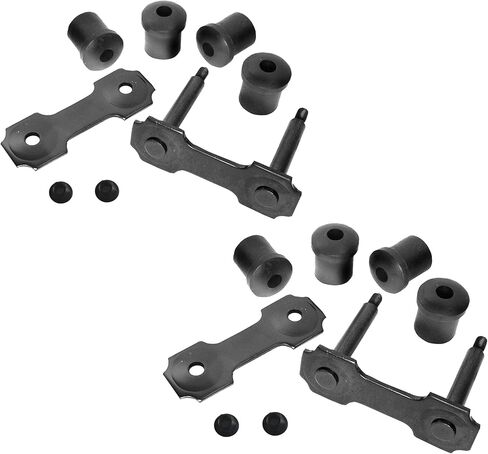 2PCS Leaf Spring Shackle Kit Rear left & right Fits 1964 1965 1966 1967 1968 1969 1970 1971 1972 1973 Ford Mustang in Saudi Arabia