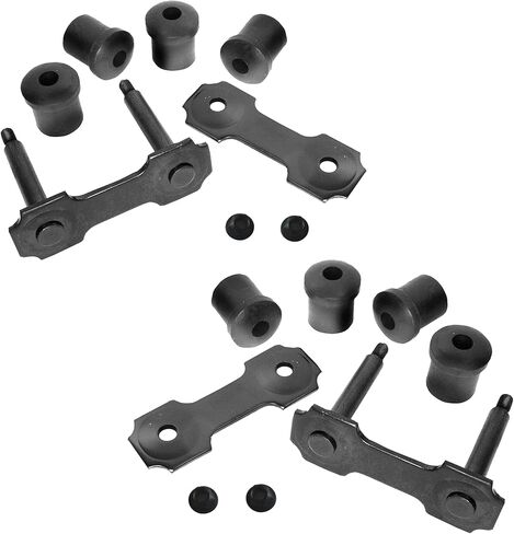 2PCS Leaf Spring Shackle Kit Rear left & right Fits 1964 1965 1966 1967 1968 1969 1970 1971 1972 1973 Ford Mustang in Saudi Arabia