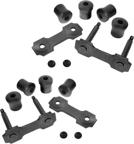 2PCS Leaf Spring Shackle Kit Rear left & right Fits 1964 1965 1966 1967 1968 1969 1970 1971 1972 1973 Ford Mustang in Saudi Arabia