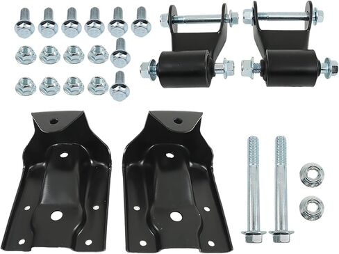 Rear Leaf Spring Hanger Bracket Shackle Replacement for Sierra 1500 Silverado 1500 1999-2013 in Saudi Arabia