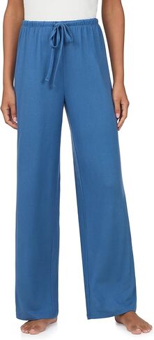 Nautica Womens Sleepwear & Loungewear - Sweater Knit Wide Leg Lounge Pajama Pants - Lightweight, Soft & Cozy PJs for Women in Saudi Arabia