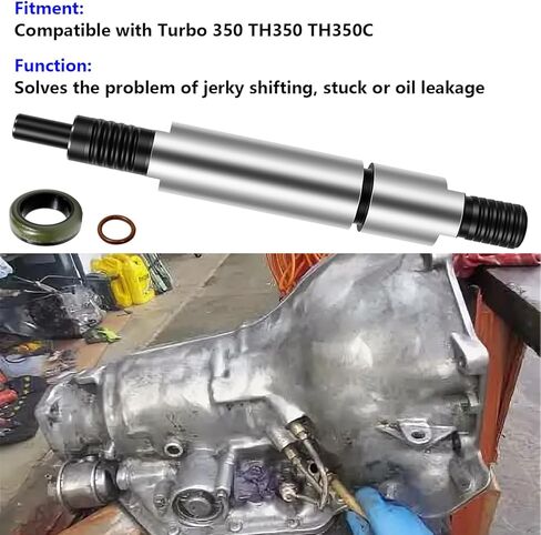 35801-02K Th350 Transmission Shift Shaft with Seal Compatible with Turbo 350 TH350 TH350C in Saudi Arabia