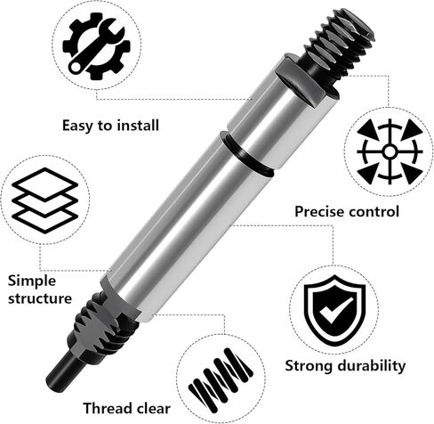 35801-02K Th350 Transmission Shift Shaft with Seal Compatible with Turbo 350 TH350 TH350C in Saudi Arabia
