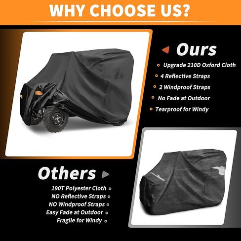 X AUTOHAUX UTV Cover for Kawasaki Teryx4 4 Seaters Waterproof Side by Side Cover for Kawasaki Teryx4 S LE/SE/Camo Outdoor Cover Sun Rain Protection 210D-PU Oxford Cloth Black in Saudi Arabia
