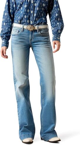 ARIAT Women's Mid Rise Clara Trouser Jeans in Saudi Arabia