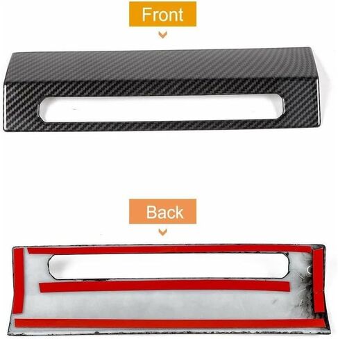 Front Side Carbon Fiber Grain ABS Console Panel Trim Cover Switch Button for Ford for F150 2015-2019 in Kuwait