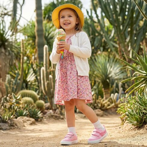 حذاء رياضي STQ KIDS للأطفال الصغار بمقدمة عريضة وكلاسيكية للأولاد والبنات | غير قابل للانزلاق، خفيف الوزن، المشي، المدرسة، بدون سقوط، قديم in Kuwait