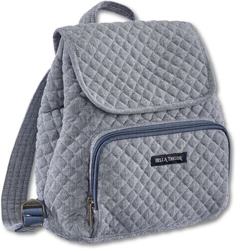 بيلا تايلور ميني حقيبة ظهر للنساء ، وحجم صغير الحجم محفظة خالية من الأشرطة القابلة للتعديل ، تصحيح الغابات in Kuwait