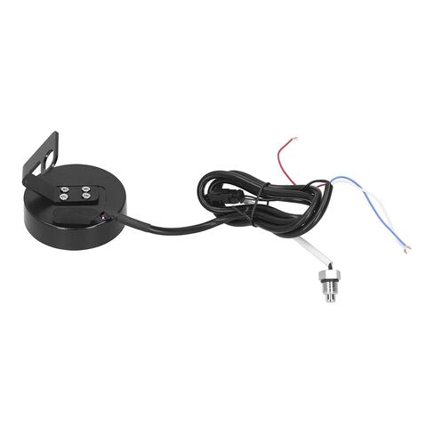 العالمي LED شاشة ديجيتال دراجة نارية مقياس درجة حرارة الماء الفولتميتر USB قابلة للشحن مقياس الوقت 9 24 فولت يصلح لمعظم الدراجات النارية البلاستيك in Kuwait