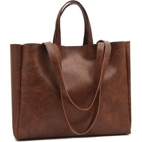 Eslcorri Large Women Tote Bag, Soft Faux Leather Oversize Shouler Purse Top-Handle Handbag for Everyday Work & Teacher in Kuwait