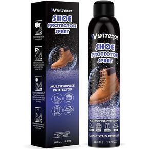 بخاخ واقي للأحذية 13.5 أونصة، حماية نانو مقاومة للماء للمطر والبقع للأحذية الرياضية والجلد وجلد النوبوك والجلد السويدي والقماش in Kuwait