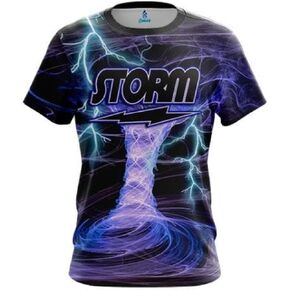 Storm Electrical Tornado Black Bowling Jersey in Saudi Arabia