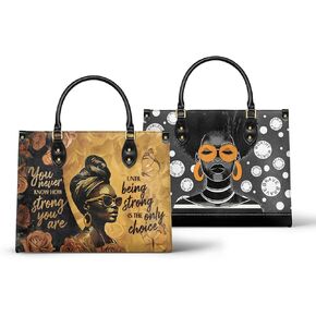 حزمة Afroyla: حقائب يد Siyanda & Fahari أحادية اللون - مجموعة من قطعتين، جلد نباتي فاخر متوسط ​​الحجم، هدية للنساء، Mon in Kuwait