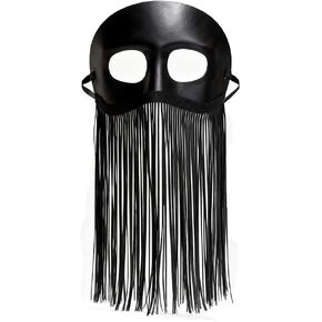 قناع تنكر من الجلد الأسود، أقنعة البندقية للبالغين للهالوين، ماردي جراس، والحفلات ذات الطابع الشخصي in Kuwait