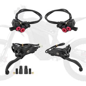 طقم فرامل أمامية وخلفية للدراجة الترابية الكهربائية، فرجار مع وسادات فرامل للدراجة E Dirt Bike Surron Light Bee/Talaria X3/Talaria Sting MX3 وR MX4/E Ride Pro SS 2.0 3.0/79Bike Falcon M/X260/X160 in Kuwait