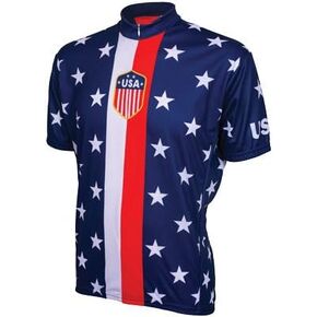 Retro 1956 USA Mens Cycling Jersey Bike Bicycle (Large) in Kuwait