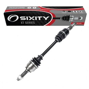 Sixity XT Rear Right Axle compatible with John Deere Gator XUV 550 S4 560 560E 590E 590i Power Steering 590M Special Edition Black 2012-2020 in Saudi Arabia
