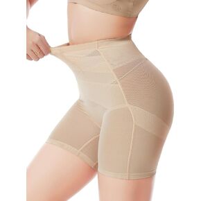 Dulchany Shapewear Tummy Control Shorts for Women Mid Waisted Butt Lifting Thigh Slimmer Body Shaper Short Underwear in Kuwait