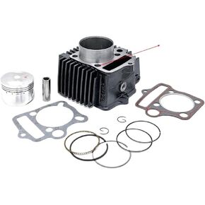 54mm Bore 69mm Stroke Cylinder Kit with 14mm Spark Plug Clearance for 125cc 1P54FMI Engine Compatible with Pit Bikes Including Kaya Xmotos Apollo and Tmax(8MM) in Kuwait