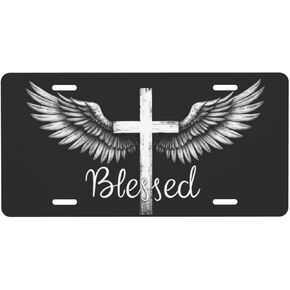 Nana License Plate - Premium Aluminum 12x6 Waterproof Turquoise Wildflower Floral Decorative Grandma Car Decor Gift - Flat Print in Kuwait