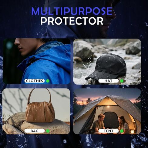 بخاخ واقي للأحذية 13.5 أونصة، حماية نانو مقاومة للماء للمطر والبقع للأحذية الرياضية والجلد وجلد النوبوك والجلد السويدي والقماش in Kuwait