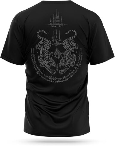 Men's t-Shirt Sak Yant Tiger Black in Saudi Arabia