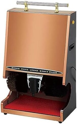 Professional Electric Shoe Cleaner & Polisher - Fast & Powerful Stainless Steel Shine Machine for Home & Commercial Use - Perfect for Leather, Suede, Sneakers & More in Saudi Arabia