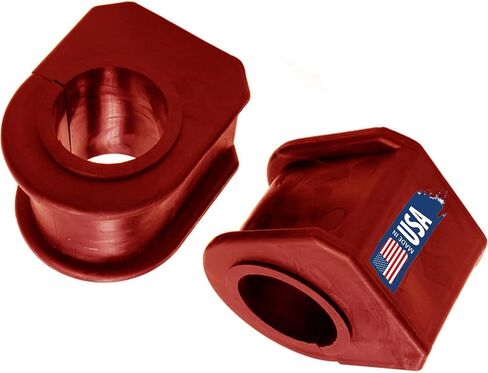 مجموعة جلبة تثبيت قضيب التعليق الأمامي باللون الأحمر من Suspension Dudes FITS F-250 F-350 2011-2016، K200884 - البطانات المصنوعة في الولايات المتحدة الأمريكية - شريط 27 مم in Saudi Arabia