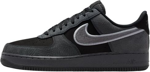حذاء Nike Air Force 1 '07 LV8 للرجال (أسود/رمادي دخاني/رمادي دخاني داكن) in Saudi Arabia