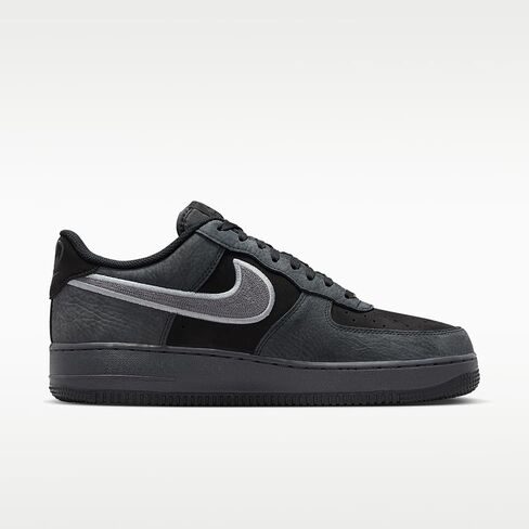حذاء Nike Air Force 1 '07 LV8 للرجال (أسود/رمادي دخاني/رمادي دخاني داكن) in Saudi Arabia