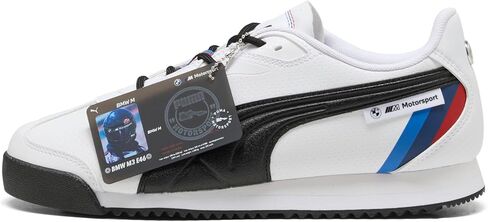 PUMA Mens Bmw M Motorsport Roma Lace Up Sneakers Shoes Casual - Beige in Saudi Arabia