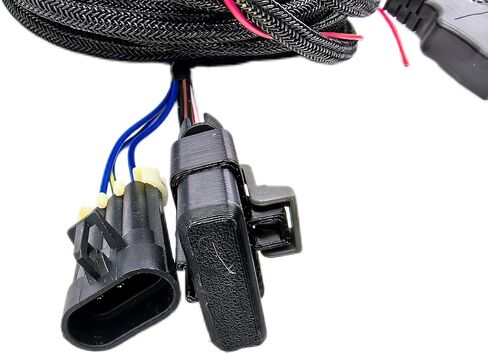 26345 Truck Side Main Control Wire Harness 3 Pin 3 Plug Compatible for Fisher Western Snow Plow Ultramount Isolation Module System 412404 in Saudi Arabia