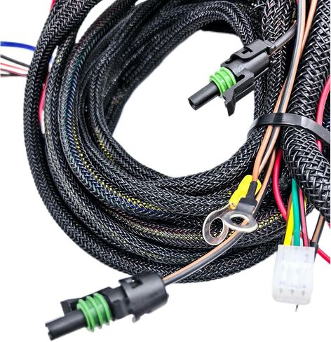 26345 Truck Side Main Control Wire Harness 3 Pin 3 Plug Compatible for Fisher Western Snow Plow Ultramount Isolation Module System 412404 in Saudi Arabia