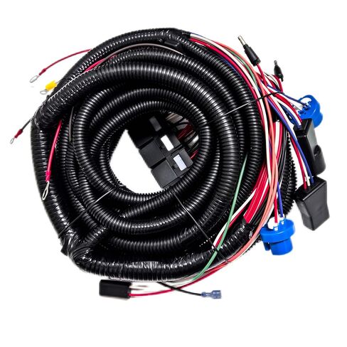 13 Pin 5 Relay Wiring Harness Truck Side MSC08001 MSC04316 412416 Compatible with Boss Snow Plow Power-VDXT Straight-Blade Trip-Edge in Saudi Arabia