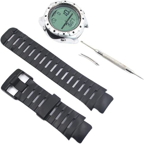 Watch Band Soft Rubber Wrist Straps Replacement for Suunto for X-Lander in Kuwait