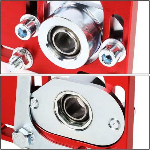 DNA Motoring CBK-PLT-FM94-RD Front Adjustable +/- 2.5 Coilover Camber/Caster Plates in Saudi Arabia