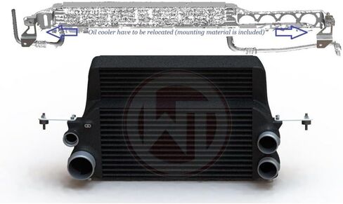 مجموعة المبرد الداخلي للمنافسة WAGNERTUNING لسيارات Ford F-150 F150 3.5 & 2.7 EcoBoost 2015-2016 200001087 in Kuwait