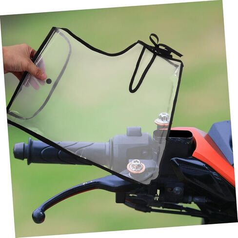 1pair Motorcycle Handlebar Gloves Windproof Mittens for Hand Warmth Easy Installation for All Weather Conditions Suitable for Motorbikes and in Saudi Arabia