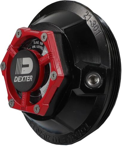 Dexter Fortress Threaded Aluminum Oil Cap for 1OK HD-15K Dexter Axles 4"" Thread Diameter (K21-301-00), 021-301-00 in Saudi Arabia
