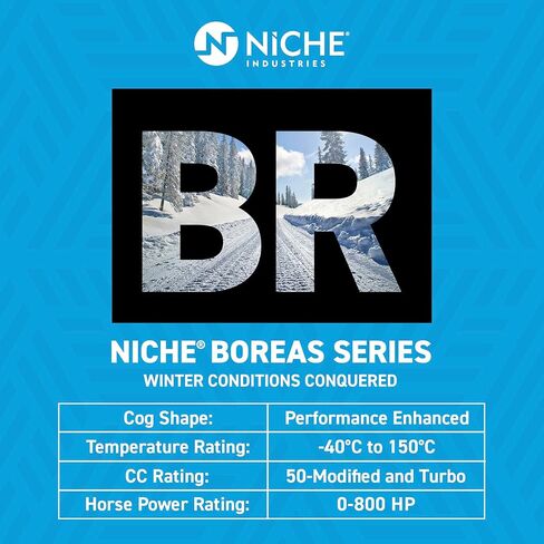 حزام محرك NICHE BOREAS لـ Polaris Pro RMK 600 700 650 Rush Indy Dragon Switchback 800 Fusion 900 3211115 in Kuwait