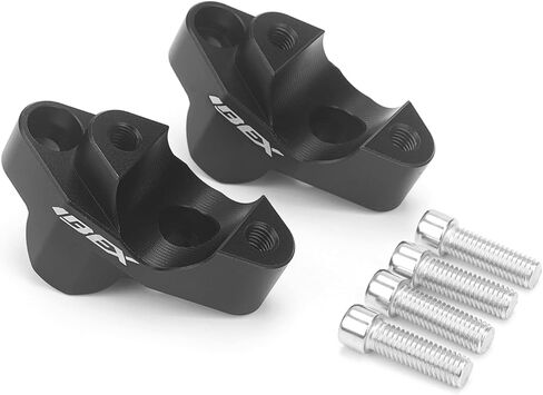 Handlebar Risers for CFMOTO ibex 450 800 (2023-2025), 35mm Height Bar Rise Motorcycle Riser Mount For 450MT 800MT 7/8 Inch Handlebar, Black CNC Aluminum in Saudi Arabia