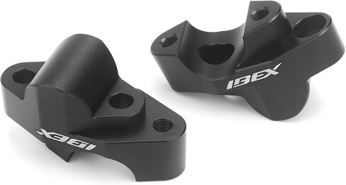 Handlebar Risers for CFMOTO ibex 450 800 (2023-2025), 35mm Height Bar Rise Motorcycle Riser Mount For 450MT 800MT 7/8 Inch Handlebar, Black CNC Aluminum in Saudi Arabia