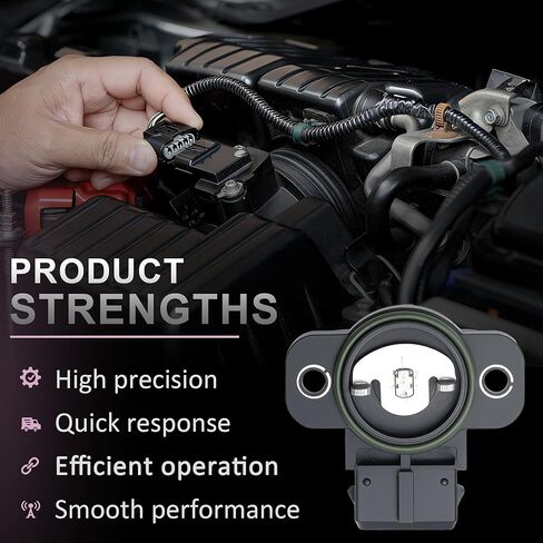 مستشعر موضع الخانق TPS 35102-38610، 10238610، 3510238610، مناسب لشركة Hyundai 2001-2006 Santa Fe 2002-2005 Sonata، مناسب لكيا 2001 2002 2003 2004 2005 2006 01 02 03 04 05 06 أوبتيما in Kuwait