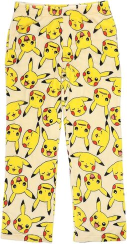 Bioworld Pokemon Pikachu All-Over Print Women's Wide Leg Sleep Pajama Pants in Saudi Arabia