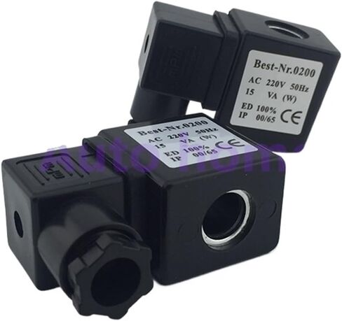 1pc Solenoid valve coil solenoid valve full copper coil D1301X 15VA/12W 24VDC 12V 220V AC 110V AC(24V AC) in Kuwait