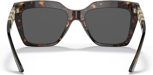 Versace VE 4418 108/87 Havana Plastic Square Sunglasses Grey Lens in Saudi Arabia
